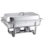 SOGA 2X 3L Triple Tray Stainless Steel Chafing Food Warmer Catering Dish CHAFINGDISH56303X2