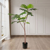 SOGA 150cm Artificial Natural Green Split-Leaf Philodendron Tree Fake Tropical Indoor Plant Home APLANTMBS15021