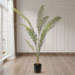 SOGA 2X 180cm Artificial Green Rogue Hares Foot Fern Tree Fake Tropical Indoor Plant Home Office APLANTLGY1808X2