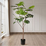 SOGA 180cm Artificial Natural Green Split-Leaf Philodendron Tree Fake Tropical Indoor Plant Home APLANTMBS18026