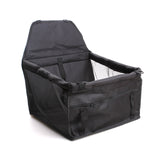 SOGA Waterproof Pet Booster Car Seat Breathable Mesh Safety Travel Portable Dog Carrier Bag Black CARPETBAGBLK
