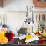 SOGA 2X Stainless Steel Manual Juicer Hand Press Juice Extractor Squeezer Lemon Orange Citrus White JUICERSTAINLESSSTEEL121X2