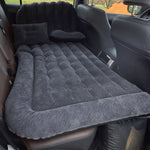SOGA Black Inflatable Car Boot Mattress Portable Camping Air Bed Travel Sleeping Essentials CARMAT013