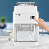SOGA 300 Watts Electric Ice Shaver Crusher Slicer Snow Cone Maker Commercial Tabletop Machine COMMERCIALELECTRICICESHAVER288