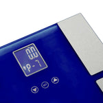 SOGA 2X Digital Electronic LCD Bathroom Body Fat Scale Weighing Scales Weight Monitor Blue BODYFATSCALE1302BLUEX2