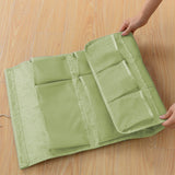 SOGA 2X Green Double Sided Hanging Storage Bag Underwear Bra Socks Mesh Pocket Hanger Home Organiser SBOX26GRNX2