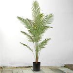 SOGA 4X 210cm Green Artificial Indoor Rogue Areca Palm Tree Fake Tropical Plant Home Office Decor APLANTSWK21012X4