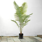 SOGA 2X 180cm Green Artificial Indoor Rogue Areca Palm Tree Fake Tropical Plant Home Office Decor APLANT1806X2