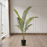 SOGA 2X 150cm Artificial Green Rogue Hares Foot Fern Tree Fake Tropical Indoor Plant Home Office APLANTLGY156QX2