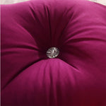 SOGA 4X 120cm Burgundy Princess Bed Pillow Headboard Backrest Bedside Tatami Sofa Cushion with PILLOWSLK120BURGUNDYX4