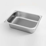 SOGA 4X Gastronorm GN Pan Full Size 1/2 GN Pan 6.5cm Deep Stainless Steel Tray GASTRONORMPANS5409X4