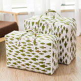 SOGA 2X Green Pine Tree Medium Storage Luggage Bag Double Zipper Foldable Travel Organiser SBOX210X2