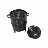 SOGA 3 In 1 Barbecue Smoker Outdoor Charcoal BBQ Grill Camping Picnic Fishing CHARCOALBBQSMOKER