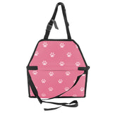 SOGA Waterproof Pet Booster Car Seat Breathable Mesh Safety Travel Portable Dog Carrier Bag Pink CARPETBAG013PNK