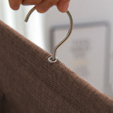 SOGA 2X Coffee Double Sided Hanging Storage Bag Underwear Bra Socks Mesh Pocket Hanger Home SBOX26COFX2