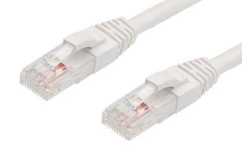 0.25m RJ45 CAT6 Ethernet Network Cable | 10 Pack White 004.002.3001.10PACK