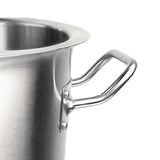 SOGA Stock Pot 113L Top Grade Thick Stainless Steel Stockpot 18/10 Without Lid STOCKPOT113L-JPOT