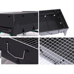 SOGA 43cm Portable Folding Thick Box-type Charcoal Grill for Outdoor BBQ Camping CHARCOALBBQGRILLBOXLGE