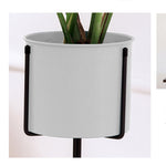 SOGA 2X 80cm Tripod Flower Pot Plant Stand with White Flowerpot Holder Rack Indoor Display FPOTH82WHTX2