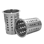 SOGA 18/10 Stainless Steel Commercial Conical Utensils Cutlery Holder with 6 Holes CUTLERYHOLDER4605