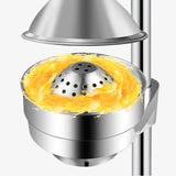 SOGA Stainless Steel Manual Juicer Hand Press Juice Extractor Squeezer Orange Citrus JUICERMANUALSS