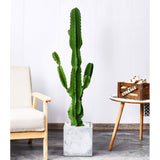 SOGA 120cm Green Artificial Indoor Cactus Tree Fake Plant Simulation Decorative 6 Heads APLANTFH1206