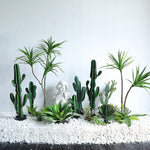 SOGA 70cm Green Artificial Indoor Cactus Tree Fake Plant Simulation Decorative 5 Heads APLANTFHLT705
