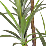 SOGA 150cm Artificial Natural Green Dracaena Yucca Tree Fake Tropical Indoor Plant Home Office Decor APLANTJL1503Q