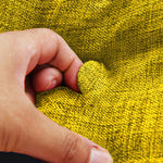 SOGA 100cm Yellow Triangular Wedge Bed Pillow Headboard Backrest Bedside Tatami Cushion Home Decor PILLOW3111
