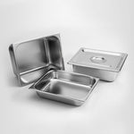 SOGA 12X Gastronorm GN Pan Full Size 1/2 GN Pan 15cm Deep Stainless Steel Tray GASTRONORMPANS5411X12