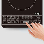 SOGA 2X Cooktop Electric Smart Induction Cook Top Portable Kitchen Cooker Cookware ELECTRICCOOKTOPX2