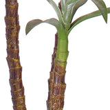 SOGA 2X 150cm Artificial Natural Green Dracaena Yucca Tree Fake Tropical Indoor Plant Home Office APLANTJL1503QX2