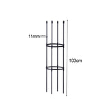 SOGA 2X 103cm 4-Bar Plant Frame Stand Trellis Vegetable Flower Herbs Outdoor Vine Support Garden PLANTTUBE103X2