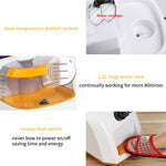 SOGA 2X 80min Garment Steamer Portable Cleaner Steam Iron White GARMENT80MINSWHITEX2