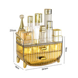 SOGA 2X 3 Tier Golden Yellow Multifunctional Countertop Cosmetic Storage Makeup Skincare Holder BATHC124X2