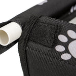 SOGA 2X Waterproof Pet Booster Car Seat Breathable Mesh Safety Travel Portable Dog Carrier Bag Black CARPETBAG013BLKX2