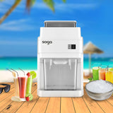 SOGA 2X 300 Watts Electric Ice Shaver Crusher Slicer Snow Cone Maker Commercial Tabletop Machine COMMERCIALELECTRICICESHAVER288X2