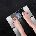 SOGA 2X Digital Electronic LCD Bathroom Body Fat Scale Weighing Scales Weight Monitor Blue BODYFATSCALE1302BLUEX2