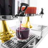 SOGA 2X Single 8L Stainless Steel Dispenser Beverage Juicer Transparent Commercial Drink Container VICDISPENSER5707X2