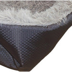 SOGA Black Dual-purpose Cushion Nest Cat Dog Bed Warm Plush Kennel Mat Pet Home Travel Essentials CARPETBAG01