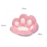 SOGA 2X Pink Paw Shape Cushion Warm Lazy Sofa Decorative Pillow Backseat Plush Mat Home Decor SCUSHION016X2