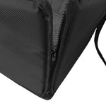 SOGA Black Car Pet Sitting Bag Breathable Safety Travel Portable Carrier Pouch Travel Essentials CARPETBAG070