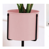 SOGA 4X 70cm Tripod Flower Pot Plant Stand with Pink Flowerpot Holder Rack Indoor Display FPOTH72PNKX4