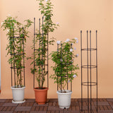 SOGA 2X 103cm 4-Bar Plant Frame Stand Trellis Vegetable Flower Herbs Outdoor Vine Support Garden PLANTTUBE103X2