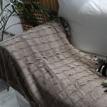 SOGA 2X Coffee Textured Knitted Throw Blanket Warm Cozy Woven Cover Couch Bed Sofa Home Decor with BLANKET926X2