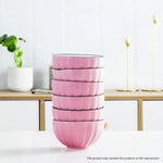 SOGA Pink Japanese Style Ceramic Dinnerware Crockery Soup Bowl Plate Server Kitchen Home Decor Set BOWLG117
