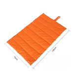 SOGA 2X Grey Camping Pet Mat Waterproof Foldable Sleeping Mattress with Storage Bag Travel Outdoor PETMATGREYX2