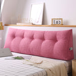 SOGA 2X 180cm Pink Triangular Wedge Bed Pillow Headboard Backrest Bedside Tatami Cushion Home Decor PILLOWFAB180REDX2