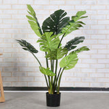 SOGA 113cm Artificial Indoor Potted Turtle Back Fake Decoration Tree Flower Pot Plant APLANTFHGP11310