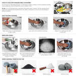 SOGA Stainless Steel Fry Pan 30cm Frying Pan Induction FryPan Non Stick Interior FRYPANNS287330CM